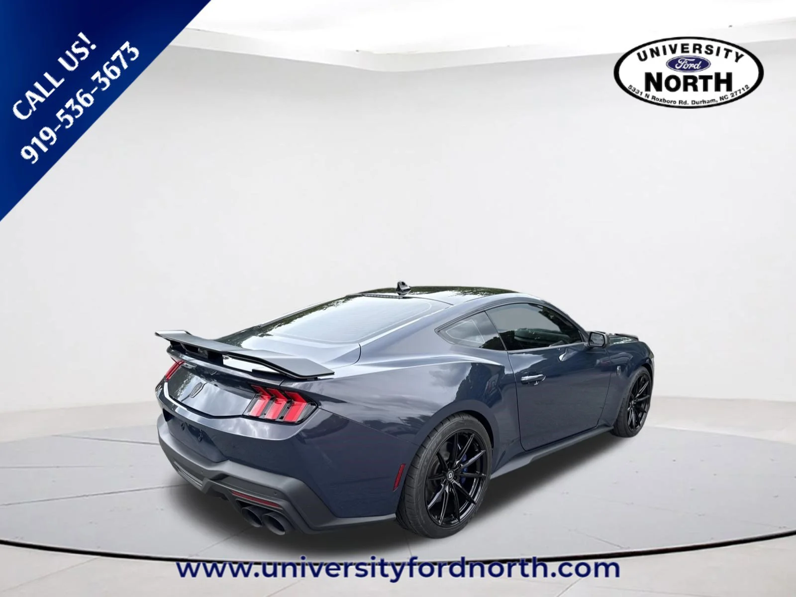 Used 2024 Blue Ember Metallic Ford Dark Horse image 7