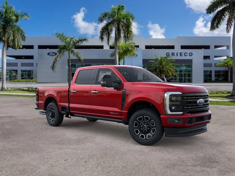 New 2026 Ruby Red Metallic Tinted Clearcoat Ford F-350® Platinum® image 25