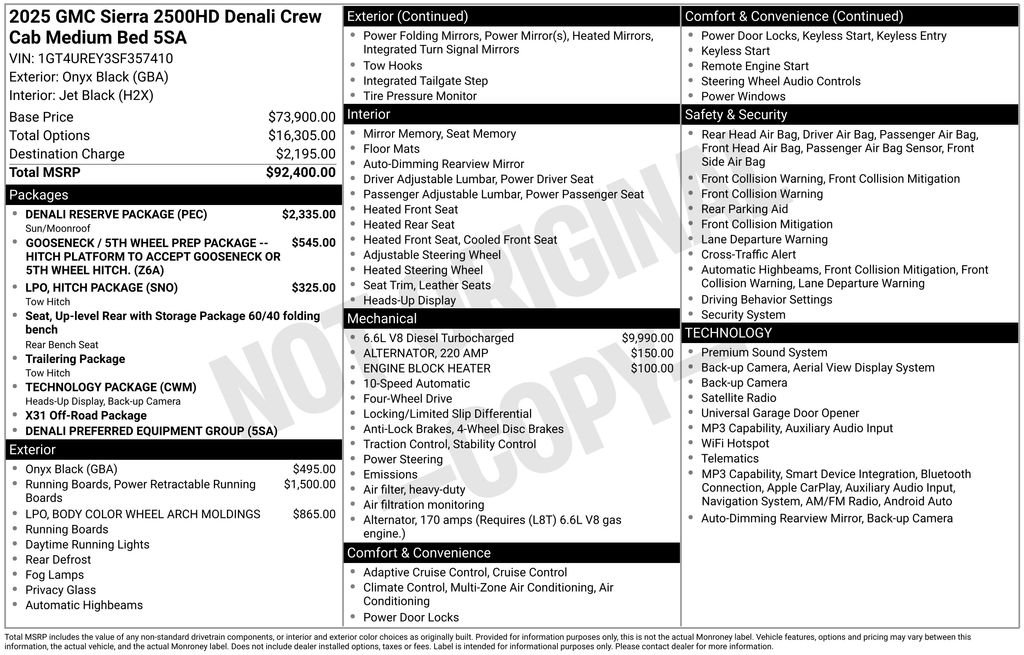 Used 2025 Black GMC Denali image 27