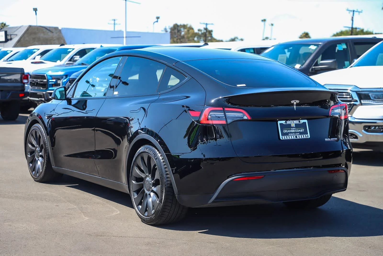 Used 2021 White Tesla Performance image 6