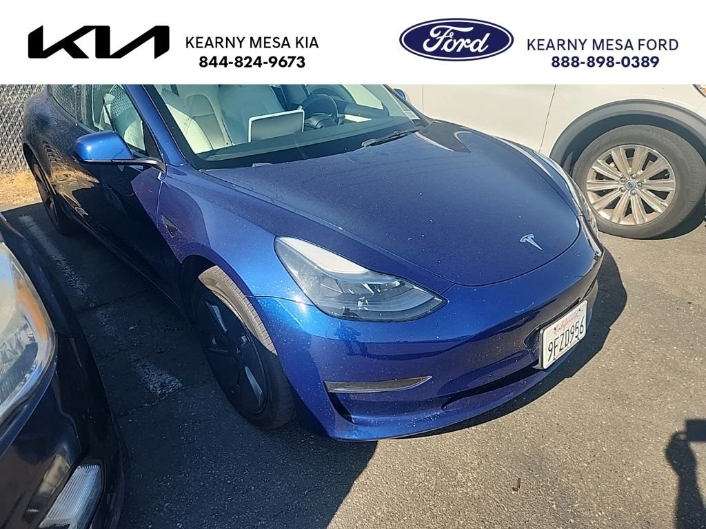 Used 2023 Blue Tesla Base image 1
