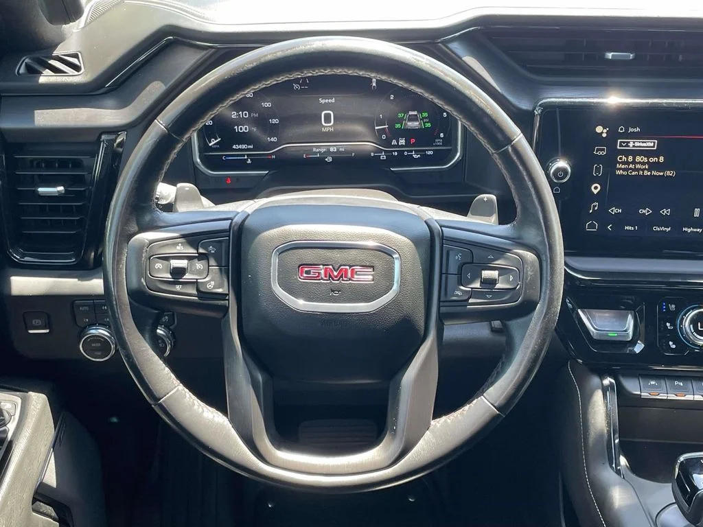 Used 2023 Blue GMC AT4X image 23