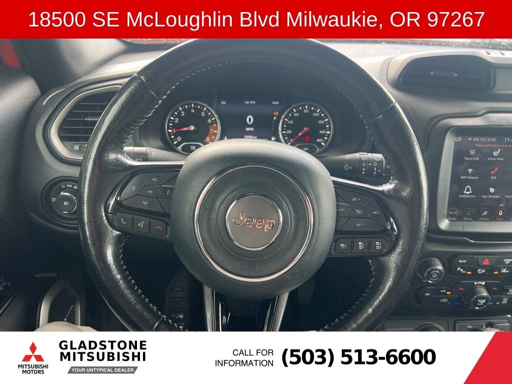 Used 2021 Orange Jeep Latitude image 14