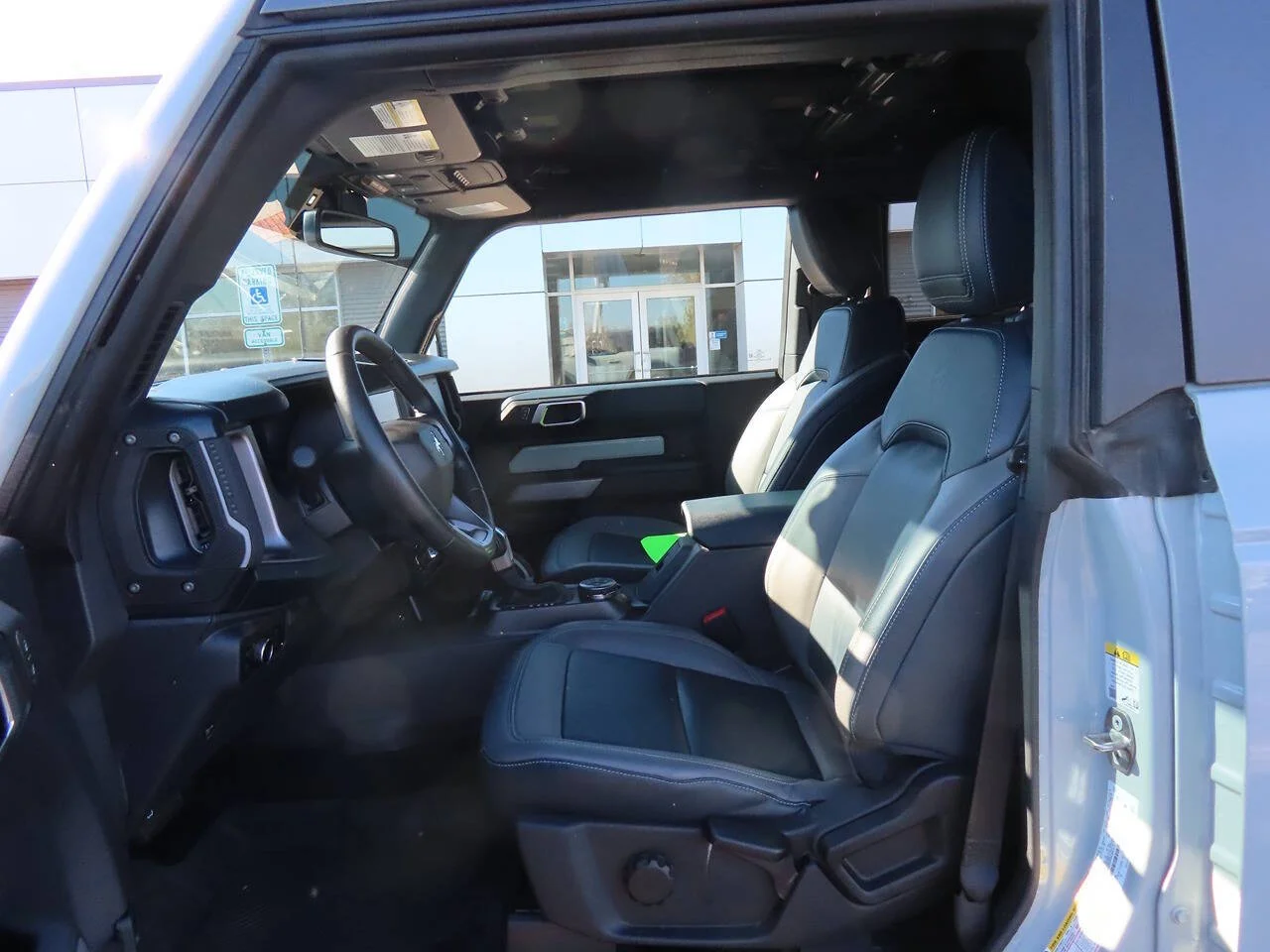 Used 2023 Cactus Gray Ford Outer Banks Advanced 4x4 2dr SUV image 11