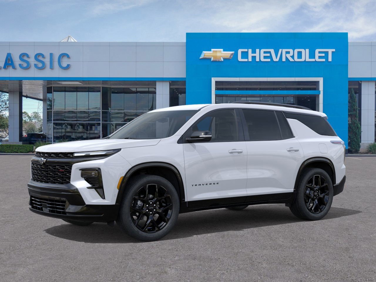 New 2026 Polar White Tricoat Chevrolet RS image 2
