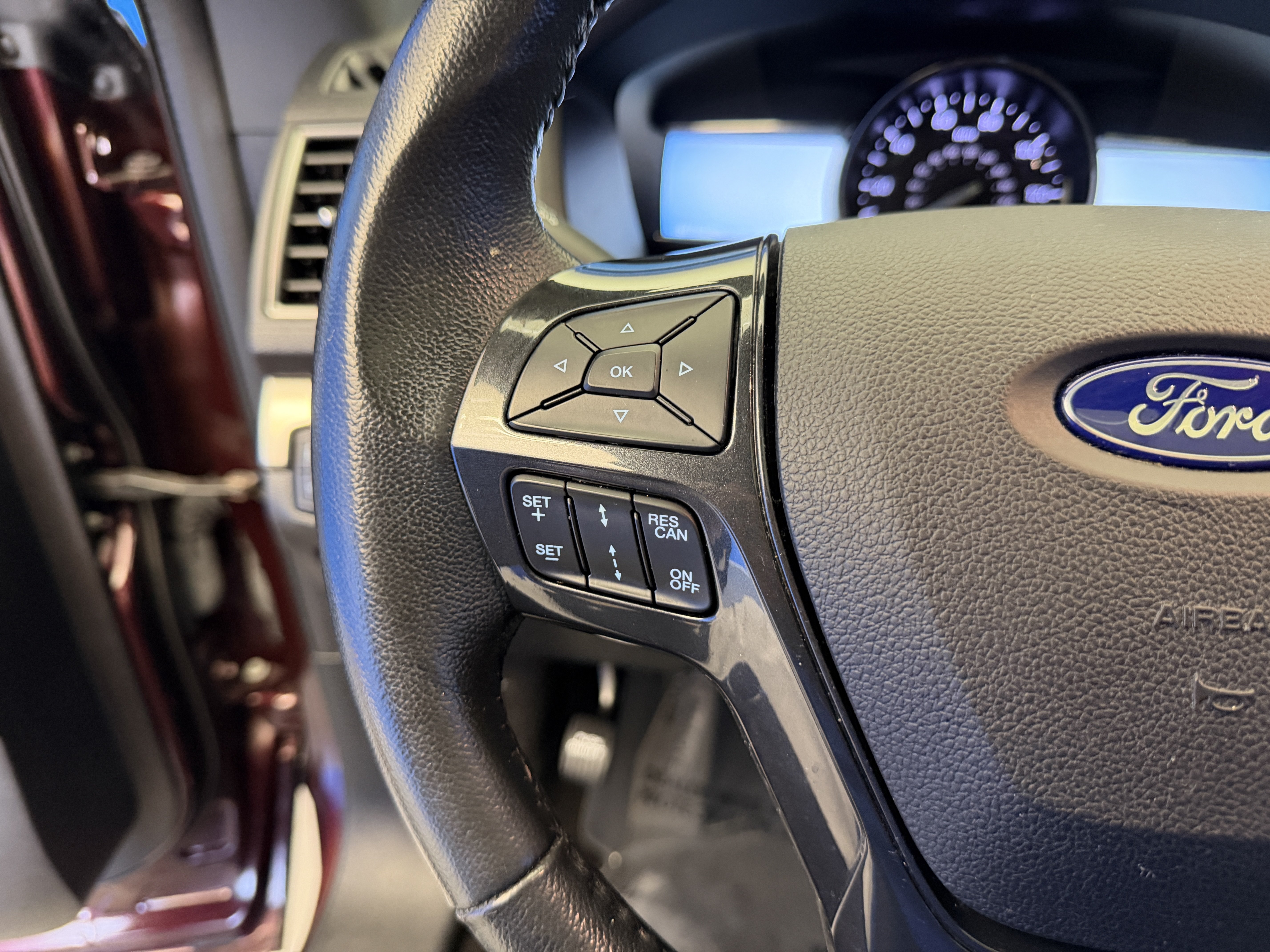 Used 2019 Burgundy Velvet Metallic Tinted Clearcoat Ford XLT image 16