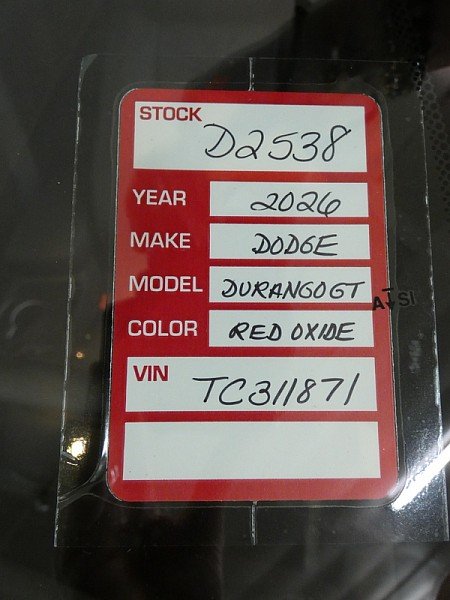 New 2026 Red Oxide Exterior Paint Dodge GT Plus AWD image 33