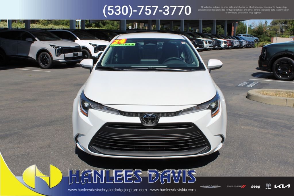 Used 2024 Beige Toyota LE image 4