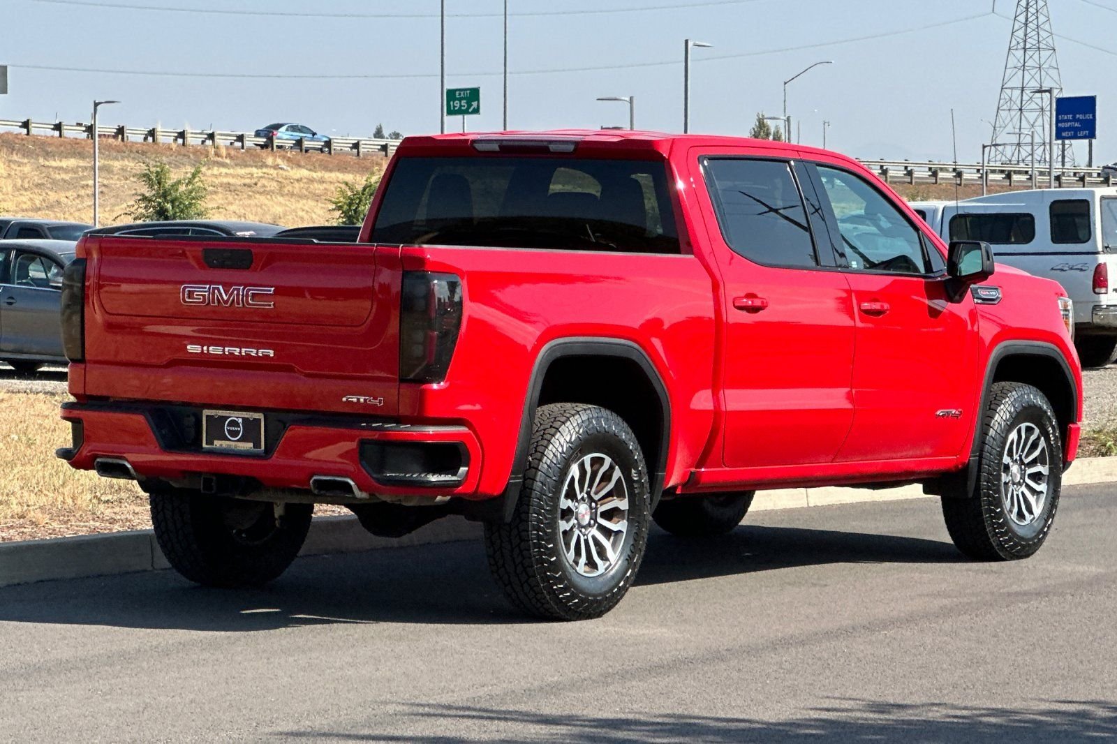 Used 2021 Red GMC AT4 image 3