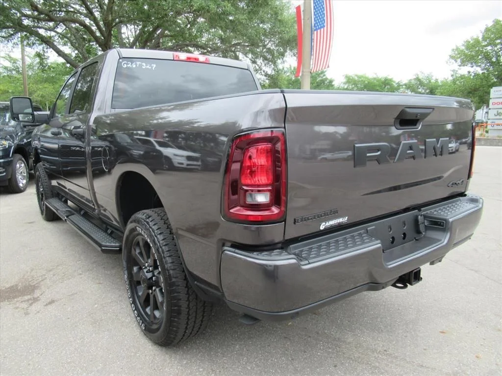 New 2026 Granite Crystal Metallic Clear-Coat Exterior Paint RAM Big Horn image 5