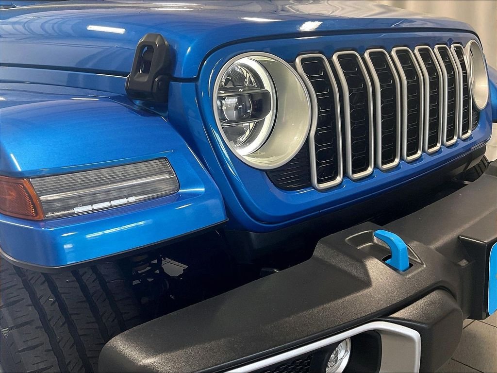 Used 2024 Blue Jeep Sahara 4xe image 31