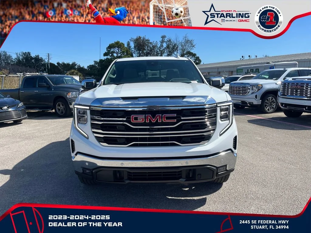 New 2026 Summit White GMC SLT image 3
