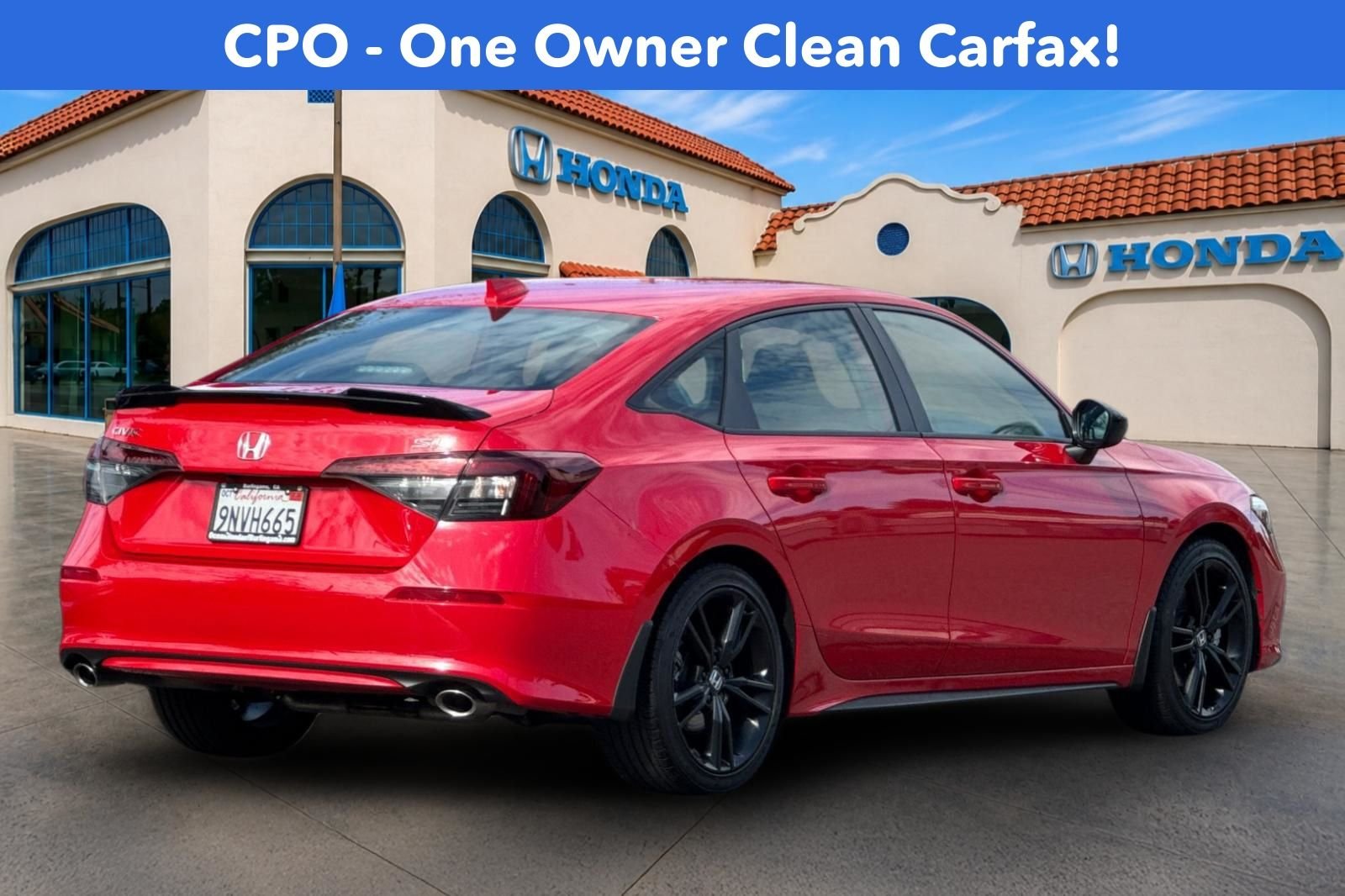 Certified Used 2025 Rallye Red Honda  image 4