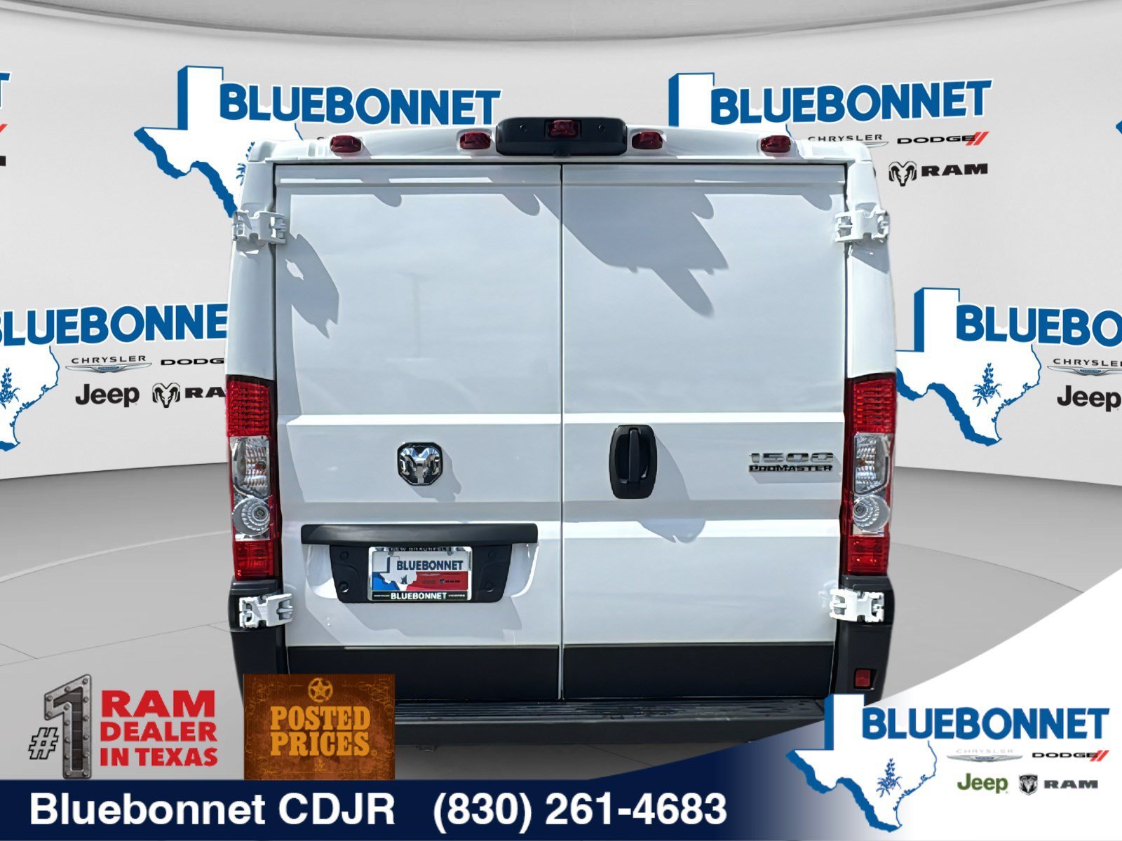 New 2026 Bright White Clear-Coat Exterior Paint RAM Tradesman image 6