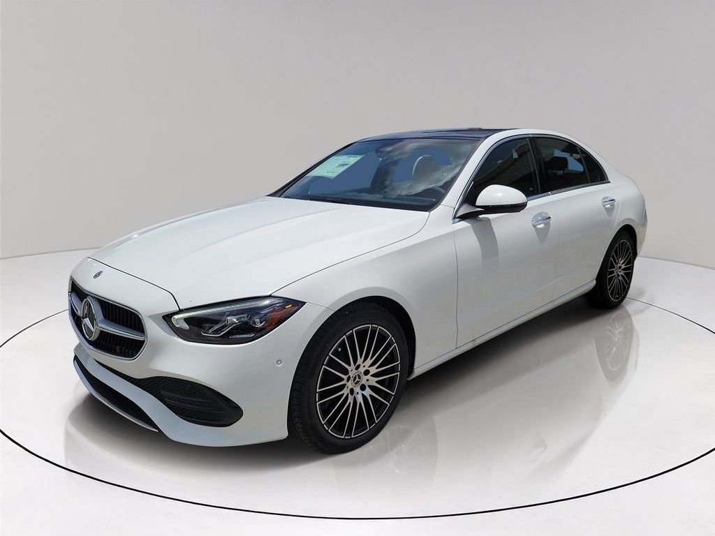 New 2026 White Mercedes-Benz C 300 image 3