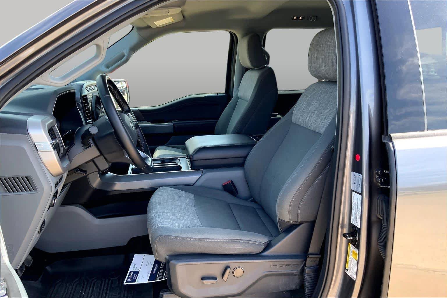 Used 2023 Carbonized Gray Metallic Ford XLT image 8