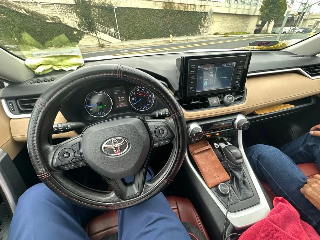 Used 2021 White Toyota XLE image 2