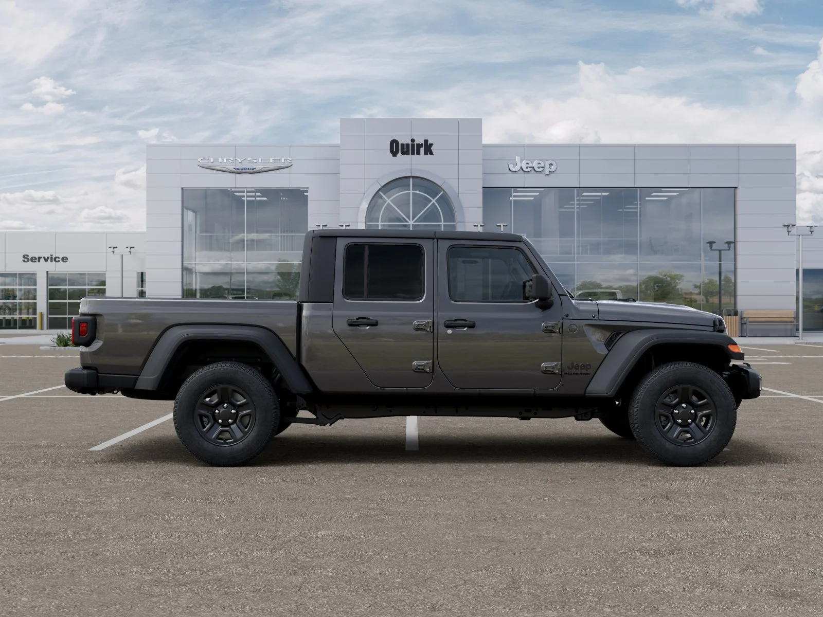 New 2026 Granite Crystal Metallic Clear-Coat Exterior Paint Jeep Sport image 47
