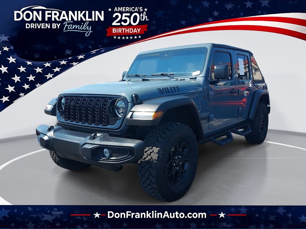 Used 2024 Gray Jeep Sport image 1
