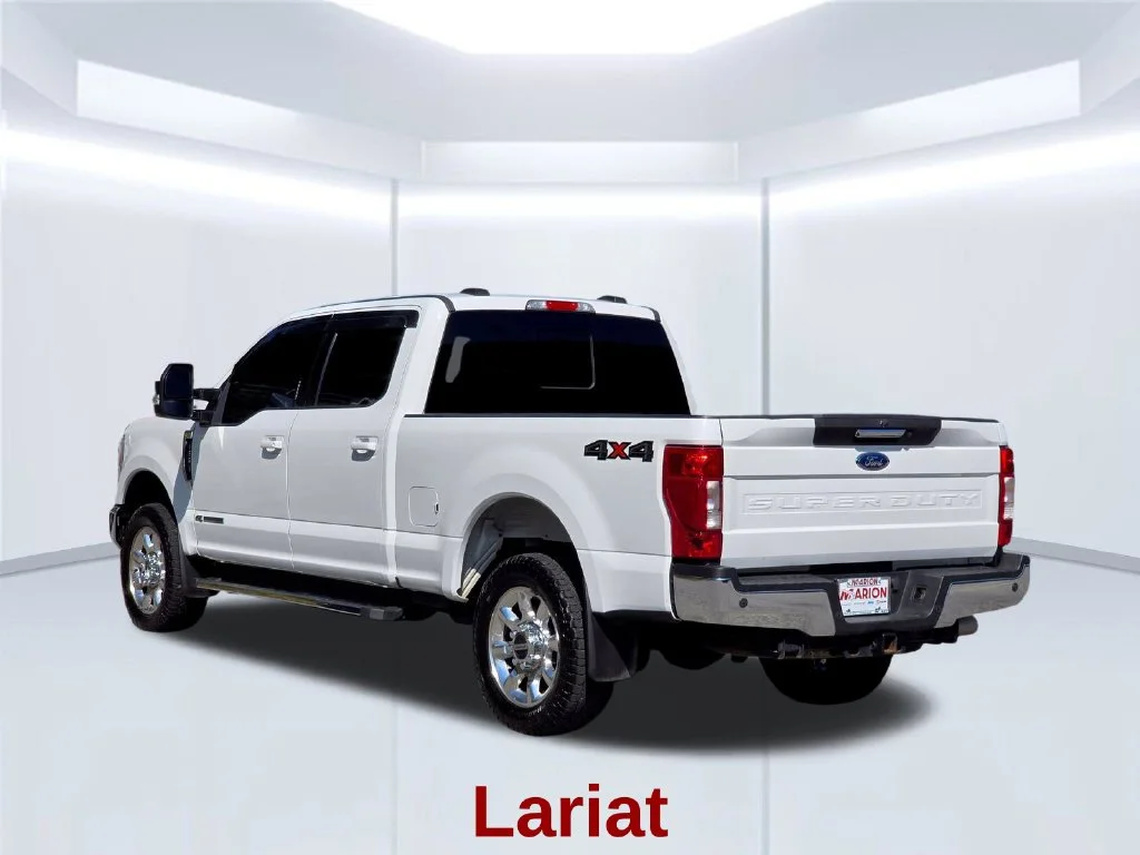 Used 2021 White Ford Lariat image 17