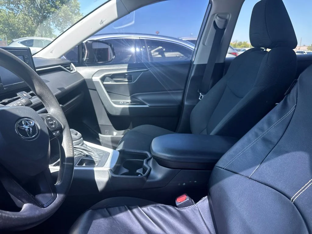 Used 2021 Silver Sky Metallic Toyota LE image 10