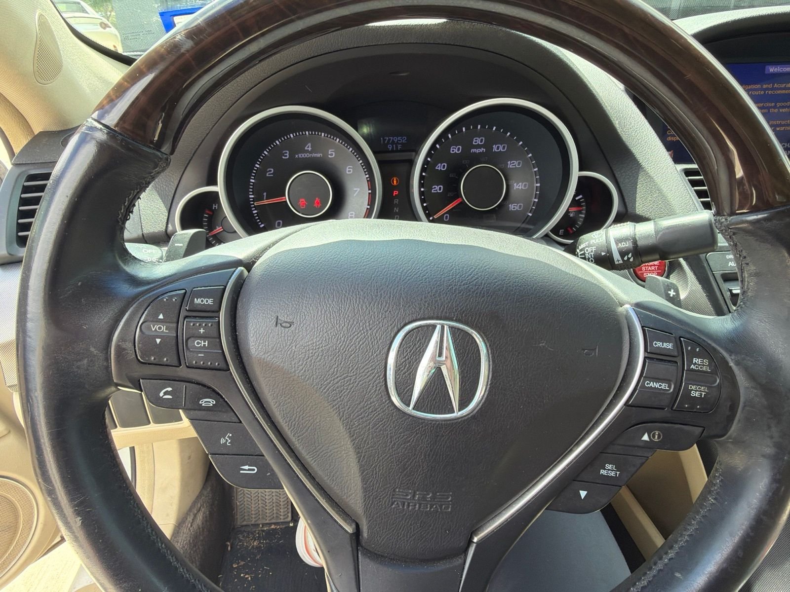 Used 2012 White Acura 3.5 image 3