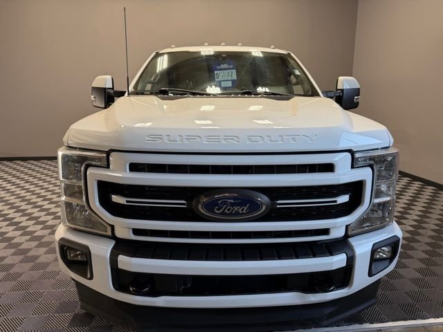 Used 2022 Oxford White Ford Lariat image 4