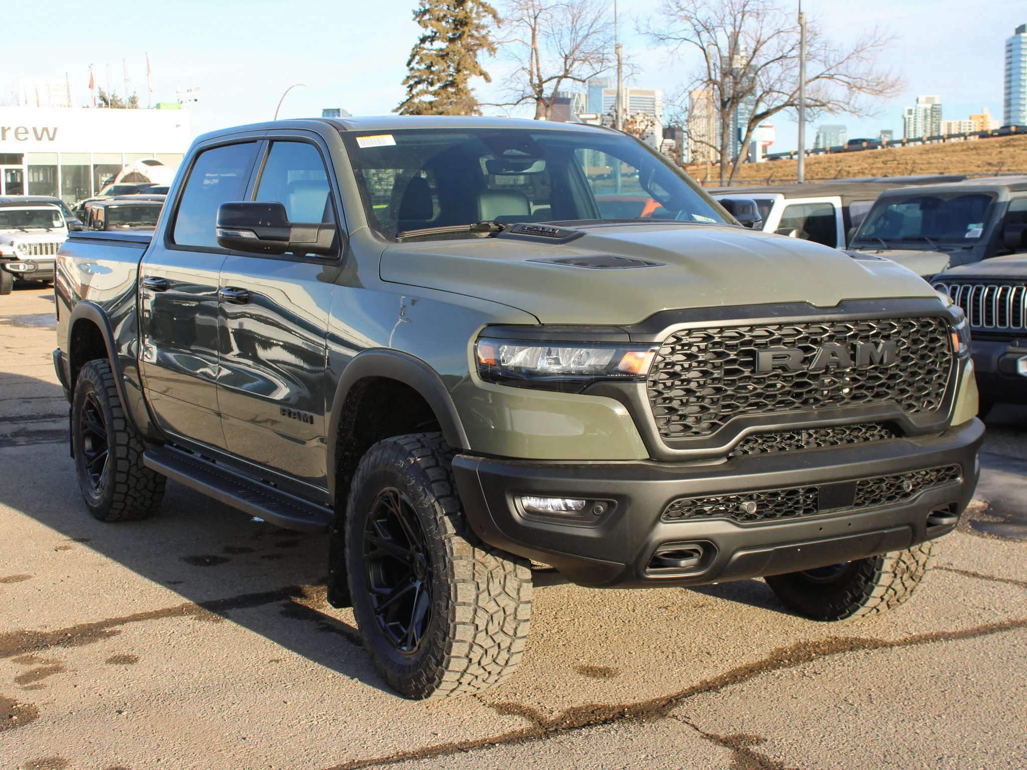 New 2026 canyon lake RAM Rebel*, 3.5 Inch Lift, 35 Inch Tires, Off-Road Running Boards, Trigger Industries image 8