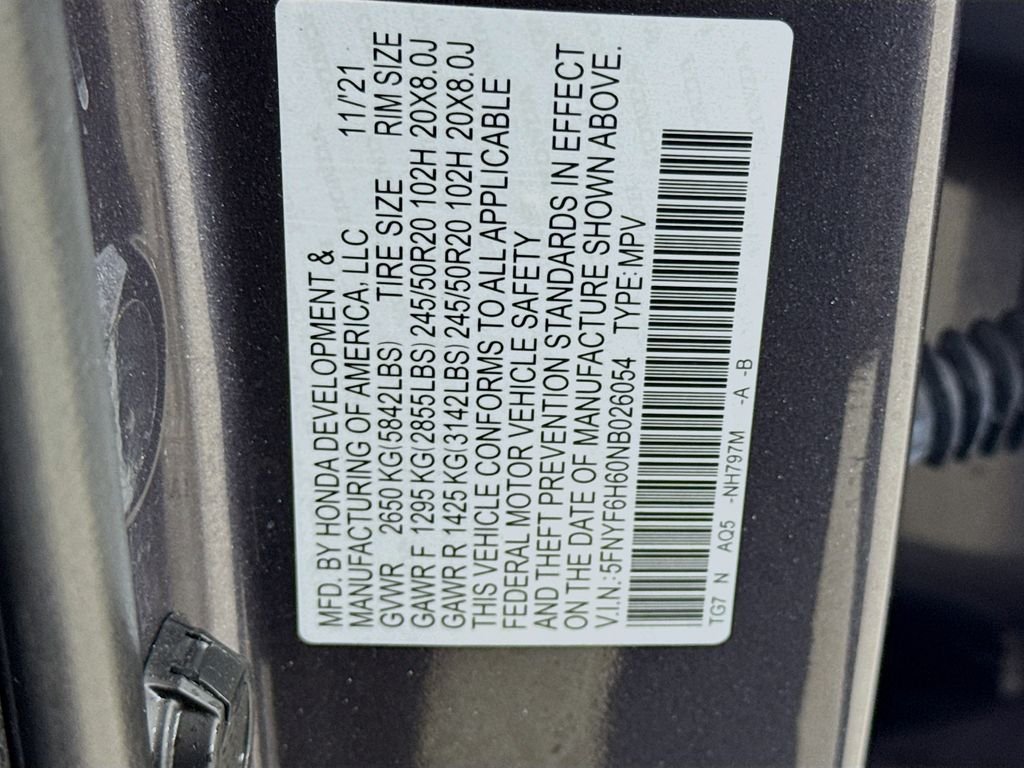 2022 Honda Pilot Touring - Photo 46
