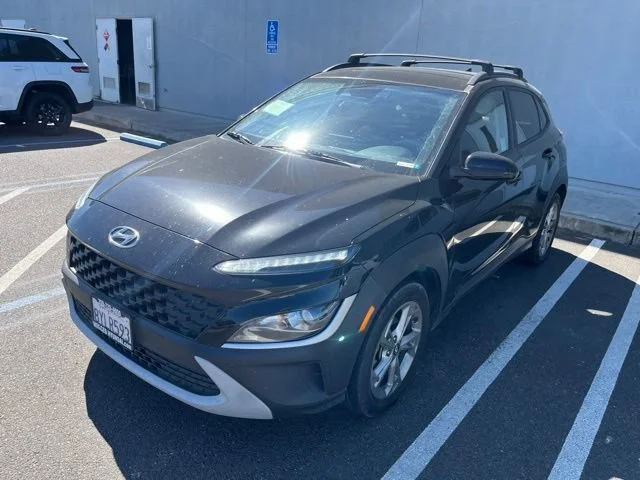 Used 2022 Ultra Black Hyundai SEL image 1
