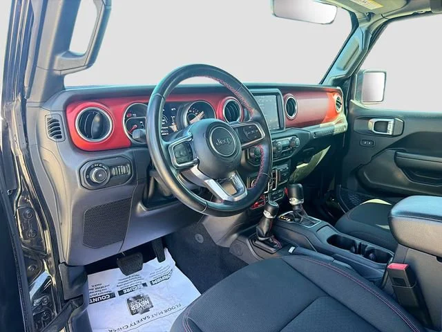 Used 2021 Black Clearcoat Jeep Unlimited Rubicon image 25