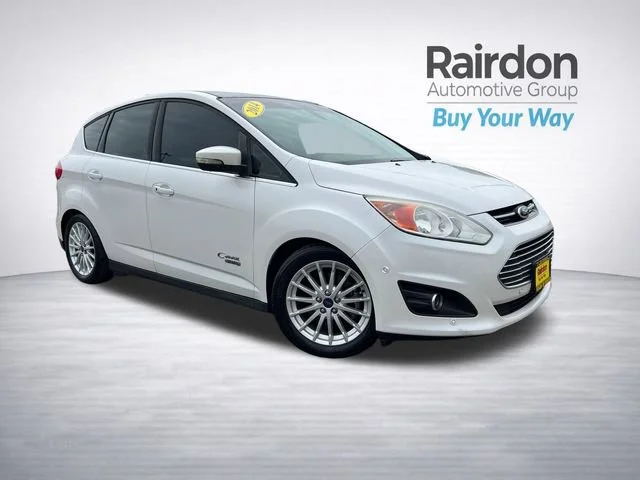 Used 2014 White Platinum Metallic Tri-Coat Ford SEL image 1