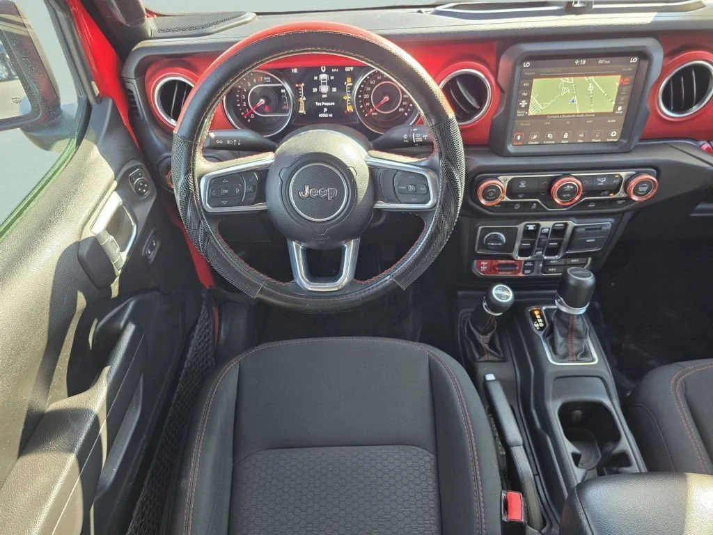 Used 2022 Firecracker Red Clearcoat Jeep Rubicon image 34