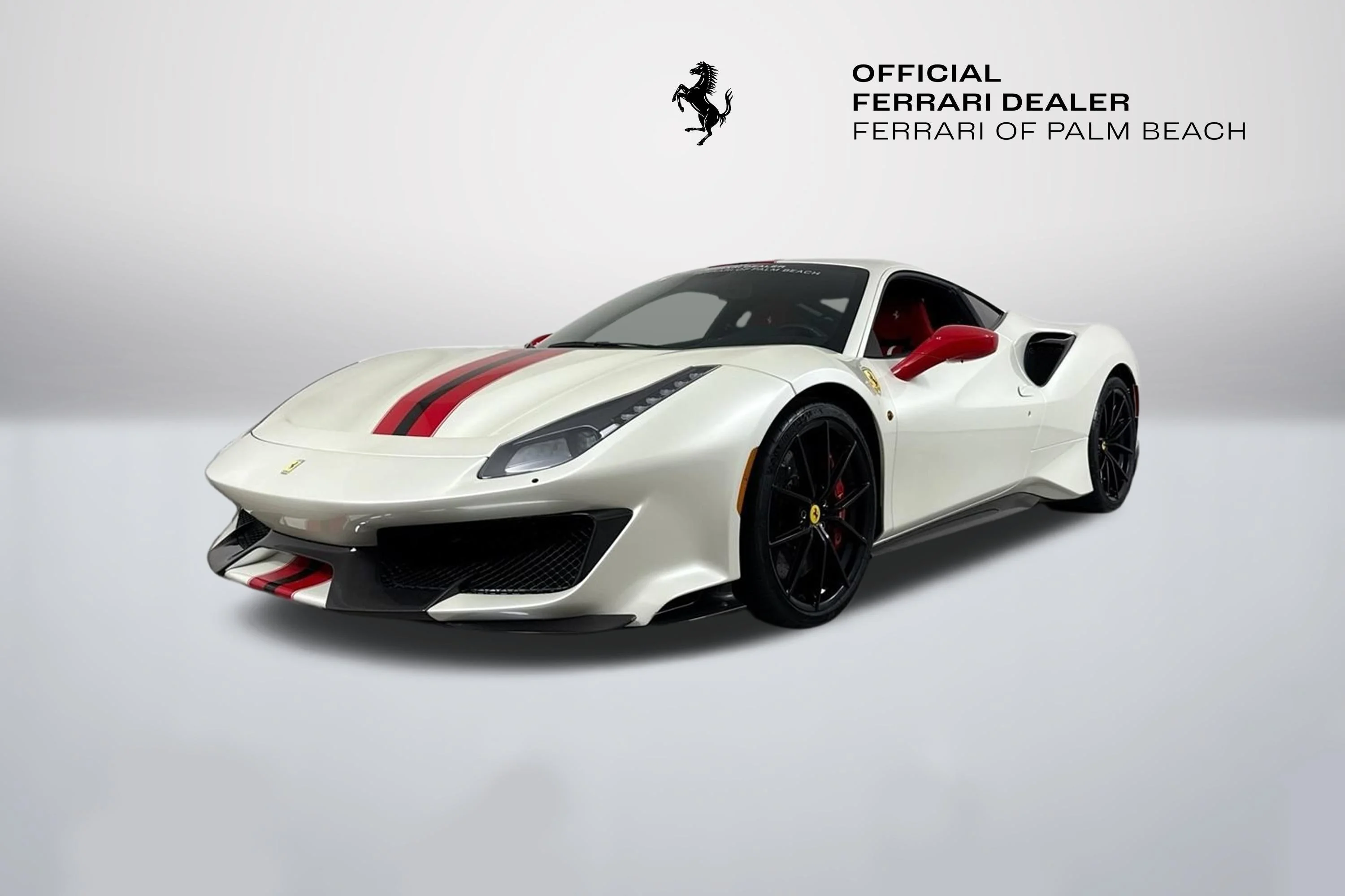 Certified Used 2020 Bianco Fuji Ferrari Base image 3