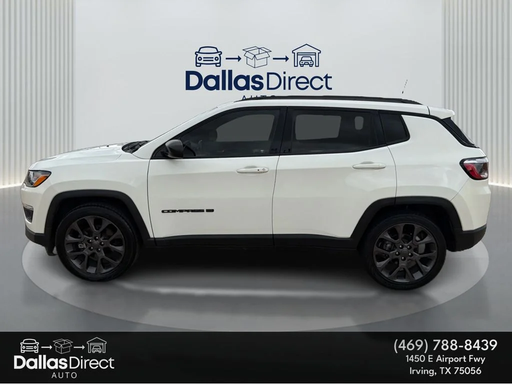 Used 2021 White Clearcoat Jeep 80th Anniversary image 9
