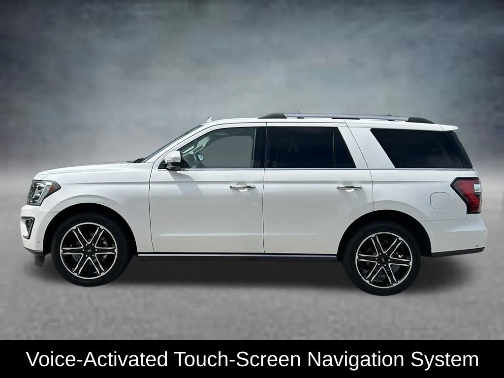 Used 2019 White Platinum Clearcoat Metallic Ford Limited image 8