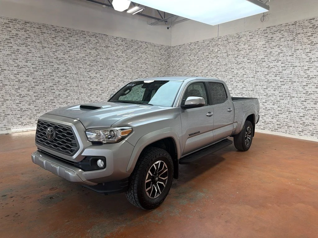 Used 2021 Silver Sky Metallic Toyota TRD Sport image 3