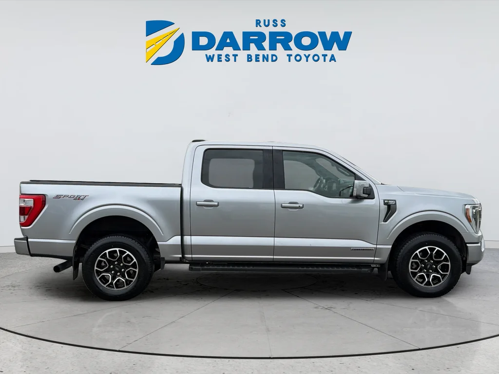 Used 2021 Silver Ford Lariat image 6
