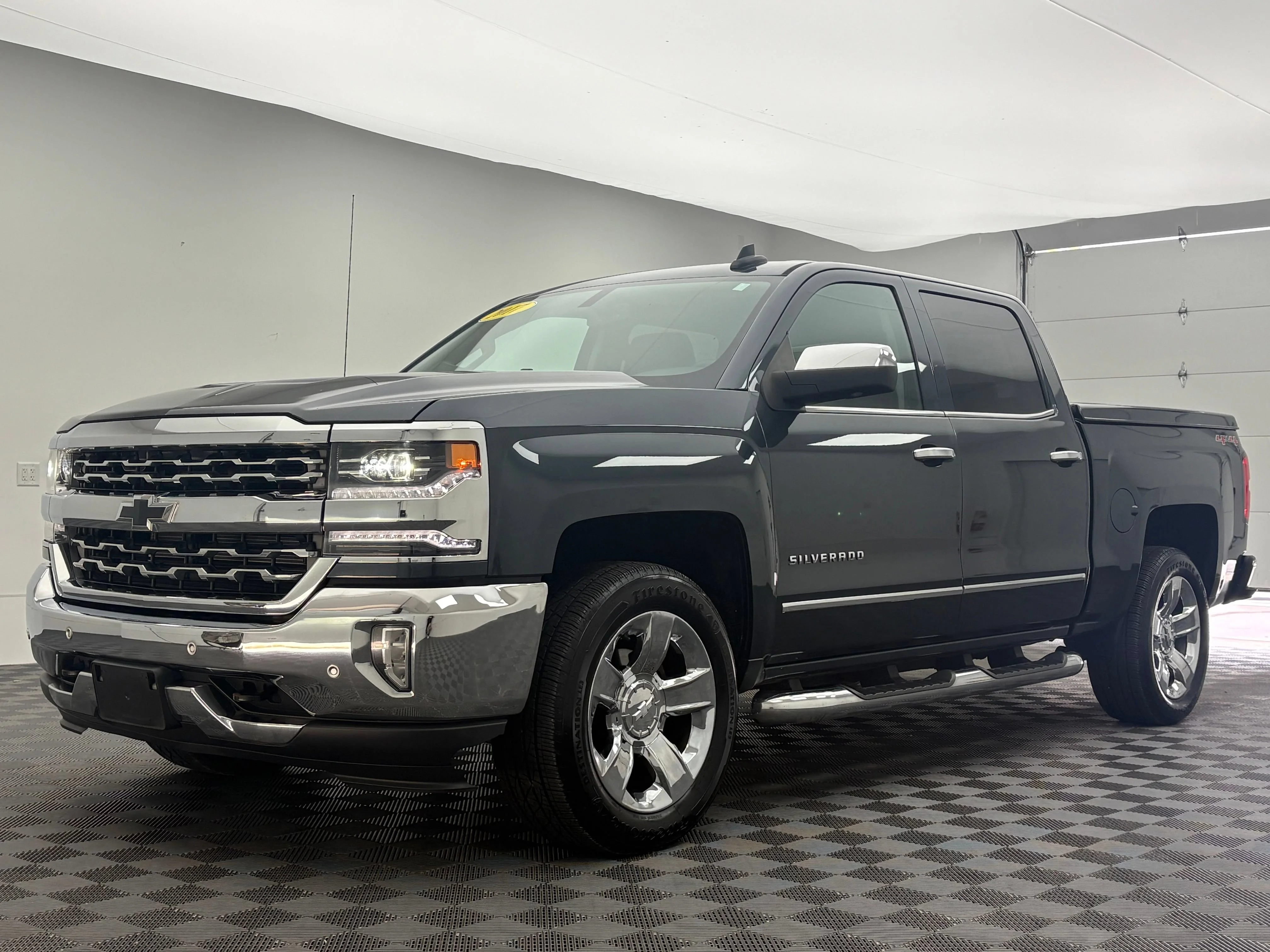 Used 2017 GRAPHITE METALLIC Chevrolet LTZ image 2
