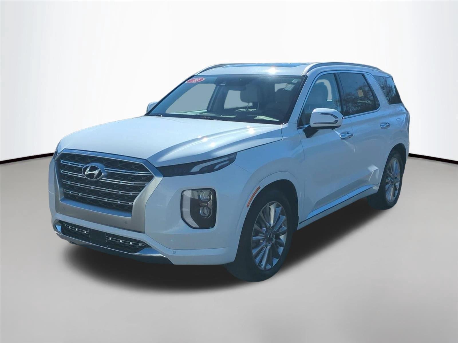 Used 2020 Hyper White Hyundai Limited image 1