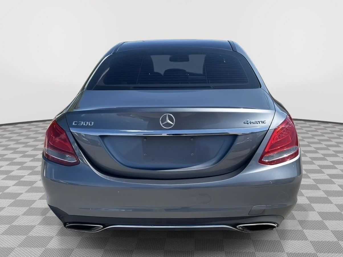 Used 2017 Selenite Grey Metallic Mercedes-Benz C 300 image 4