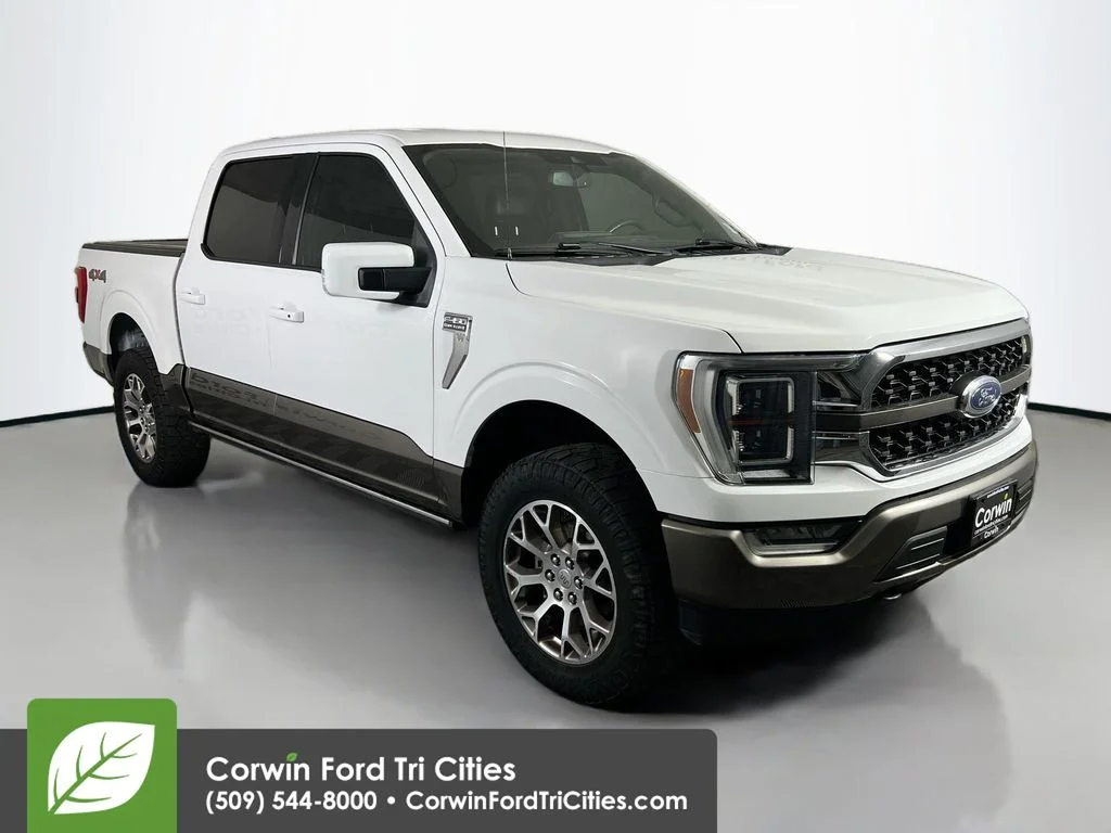 Used 2021 Oxford White Ford King Ranch image 1