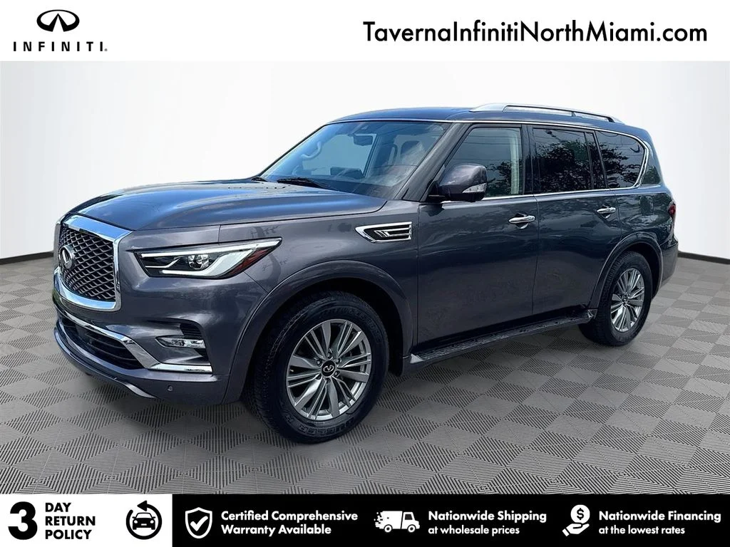 Certified Used 2024 Gray INFINITI LUXE image 1