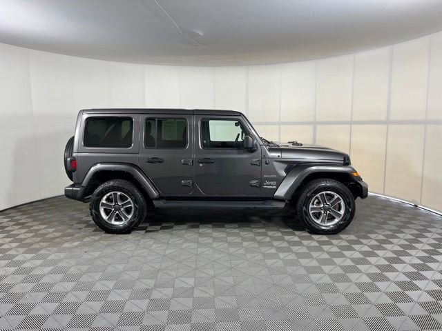 Used 2021 Gray Jeep Unlimited Sahara image 8
