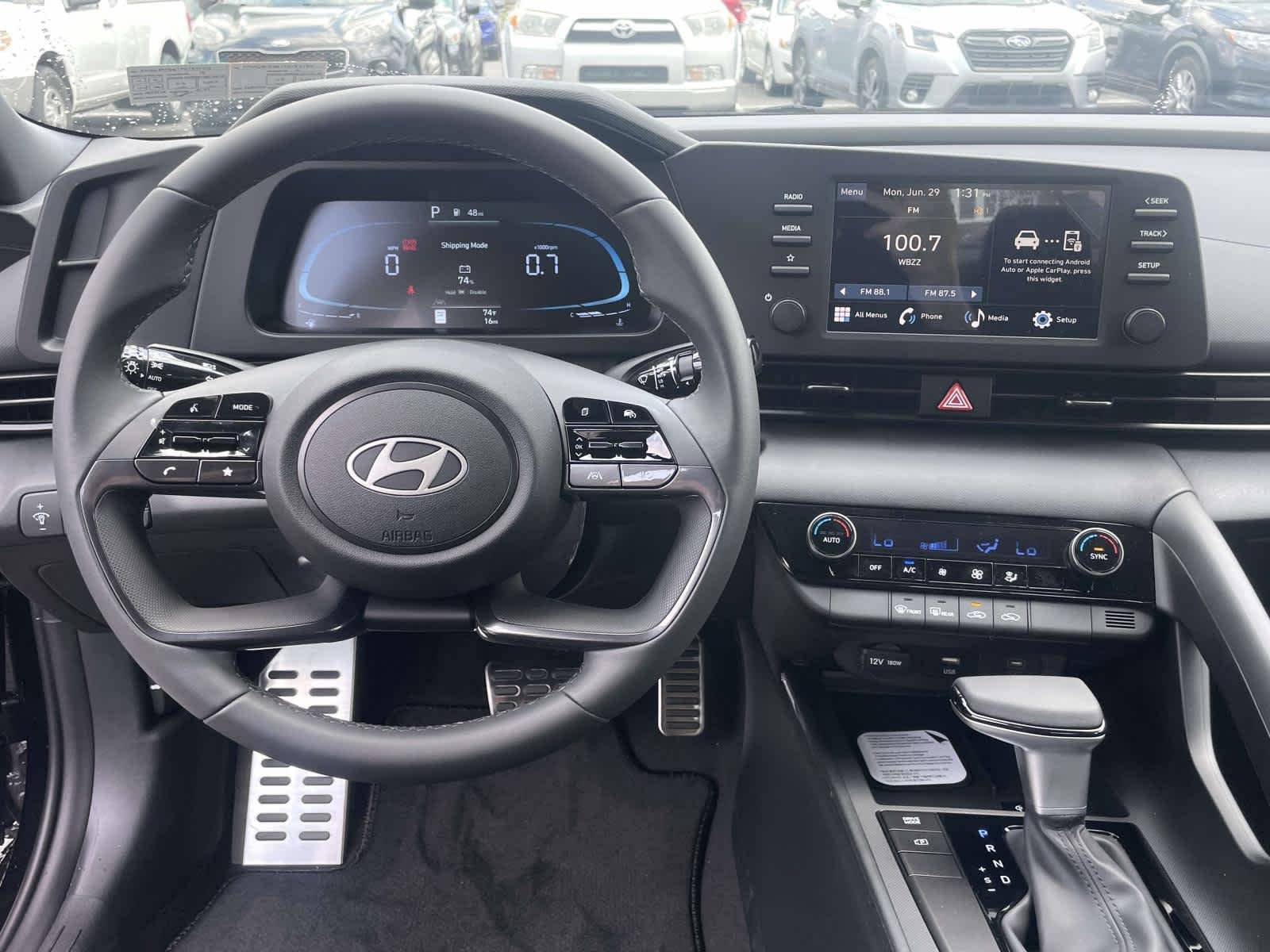 New 2026 Abyss Black Hyundai SEL Sport image 2