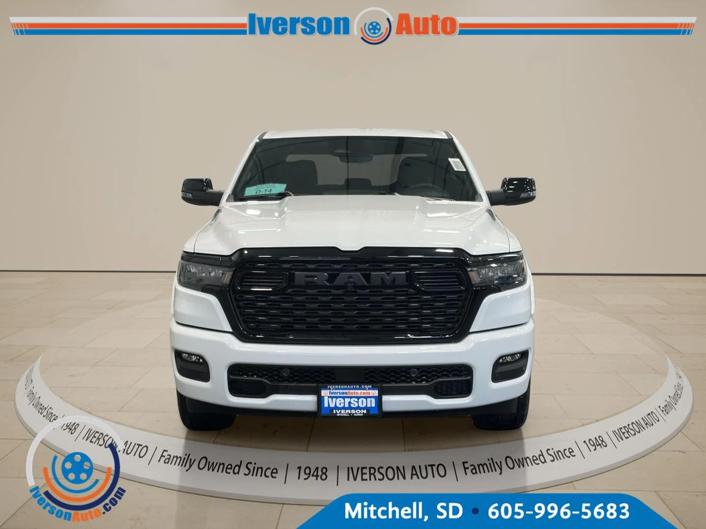 New 2027 BRIGHT WHITE CLEAR COAT RAM BIG HORN 4X4 CREW CAB 5