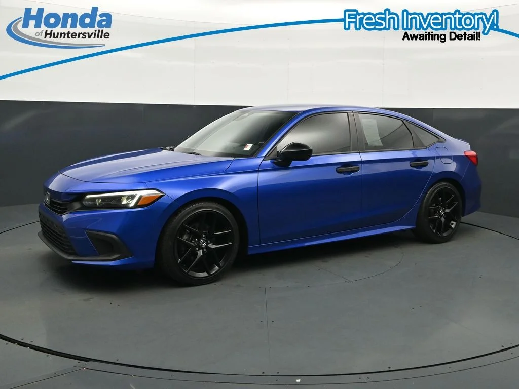 Used 2022 Aegean Blue Metallic Honda Sport image 4