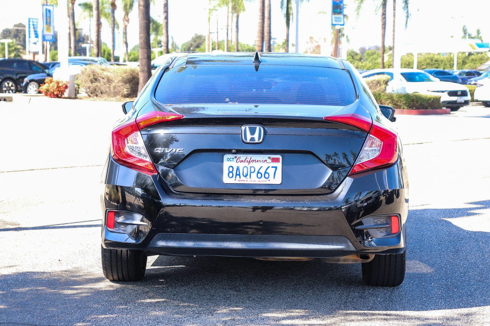 Certified Used 2017 Modern Steel Metallic Honda EX image 12