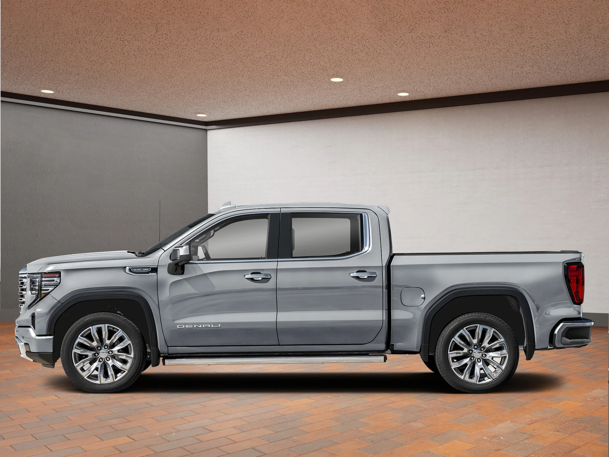 New 2026 Grey GMC Crew Cab Short Box 4-Wheel Drive Denali image 2