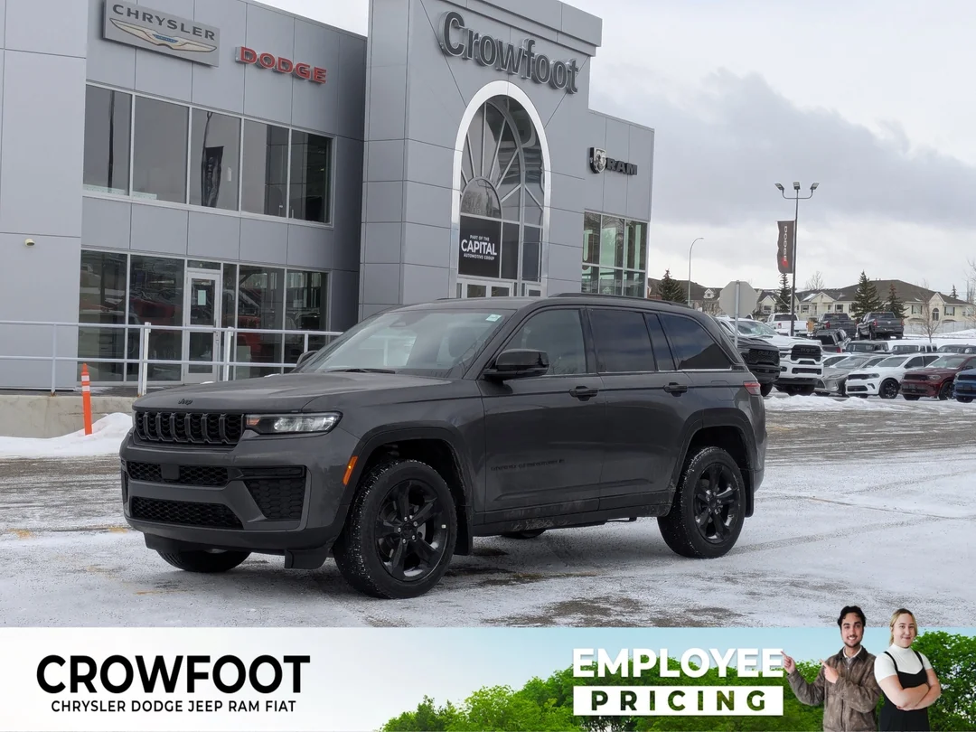 New 2026 Grey Jeep Altitude - - 4x4 - Altitude Appearance Package - Power Sunroof & More! image 1